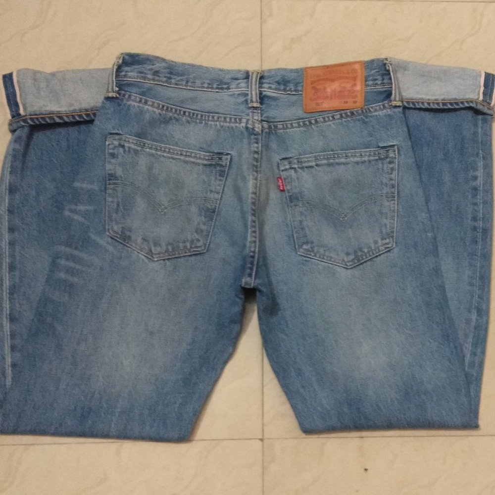 Original 501 Levi's selvedge denim Jeans - Picture 2 of 16